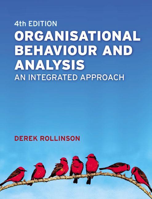 Organisational Behaviour and Analysis - Derek Rollinson