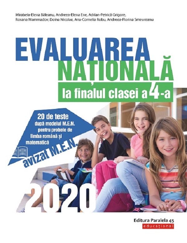 Evaluarea Nationala 2020 la finalul clasei 4 - Mirabela-Elena Baleanu, Andreea-Elena Ene