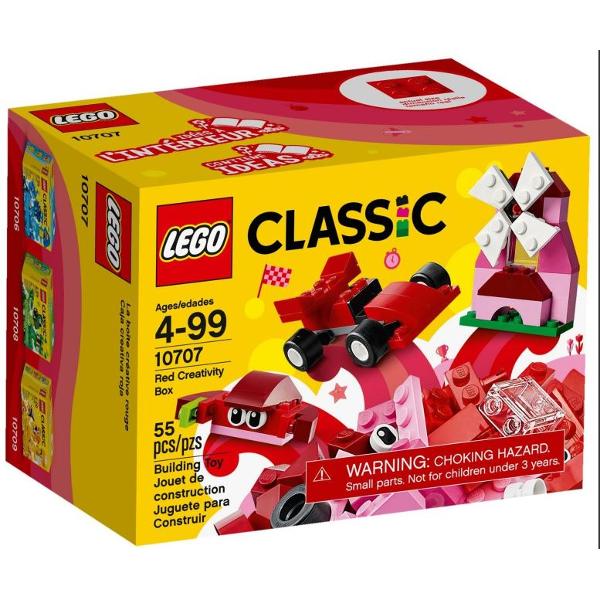 Lego Classic Cutie rosie de creativitate 4-99 ani