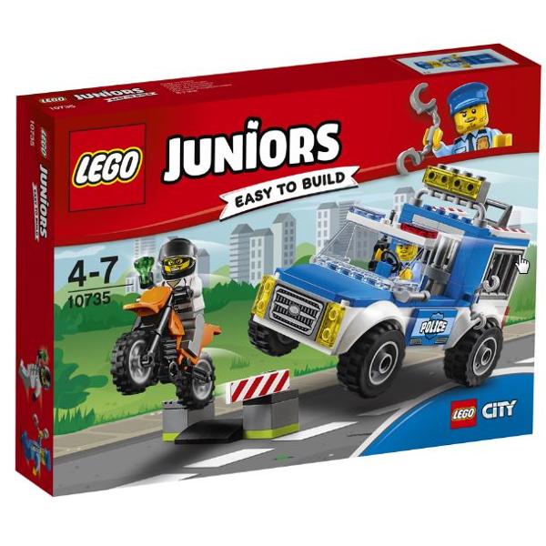 Lego Juniors: Urmarire cu camionul de pPolitie 4-7 ani (10735)
