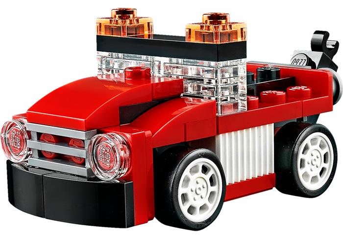Lego Creator Masina rosie de curse 6-12 ani