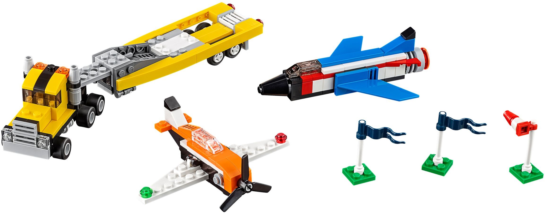 Lego Creator Asii spectacolului aviatic 7-12 ani