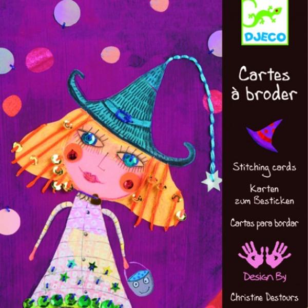Joc creativ de cusut Vrajitoare - Djeco