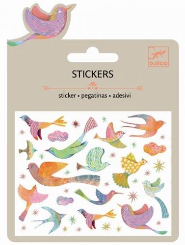 Stickers. Abtibilduri mici decorative, Pasari
