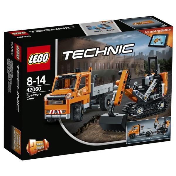 Lego Technic. Echipaj pentru repararea drumurilor