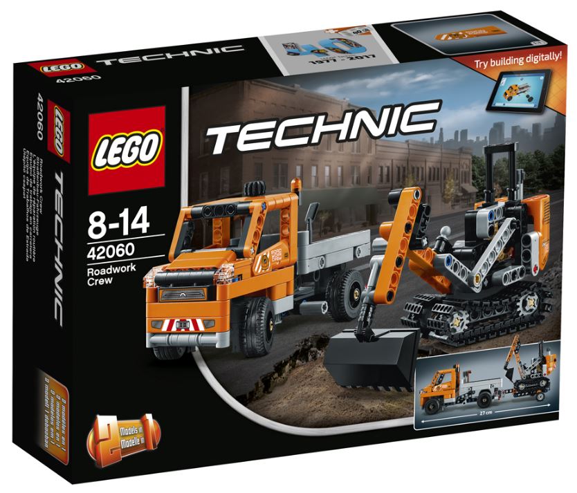 Lego Technic. Echipaj pentru repararea drumurilor