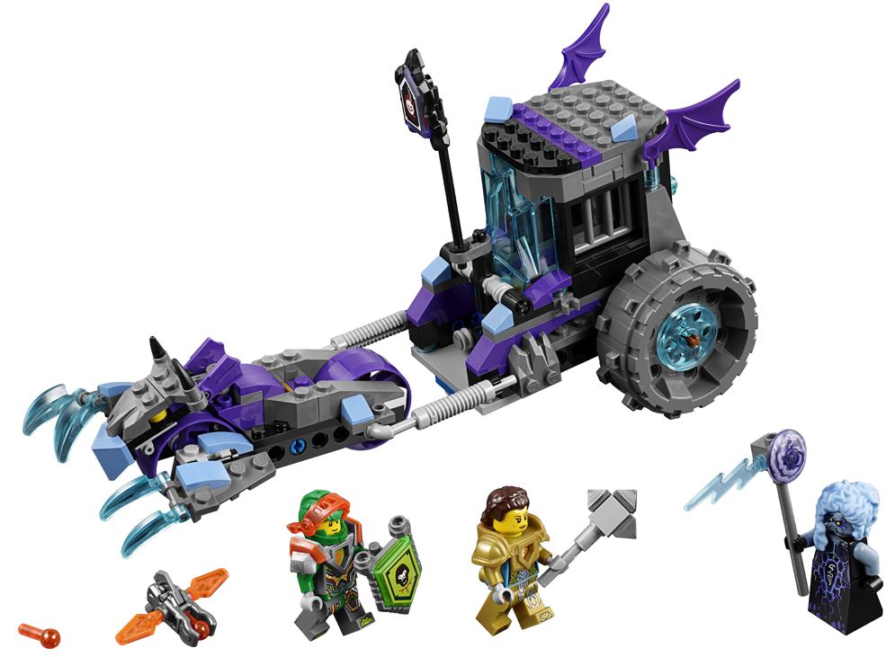 Lego Nexo Knights Masina Lock si Roller a Runei 8-14 ani (70349)