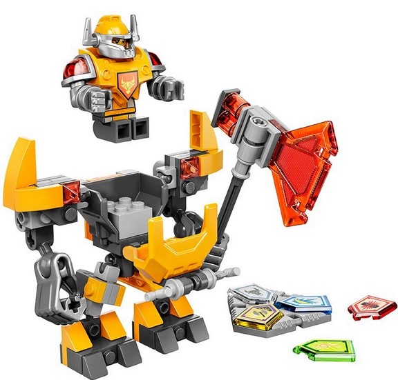 Lego Nexo Knights. Costum de lupta - Axl