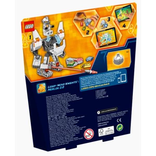 Lego Nexo Knights Costum de lupta - Lance 7-14 ani (70366)