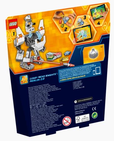 Lego Nexo Knights Costum de lupta - Lance 7-14 ani (70366)
