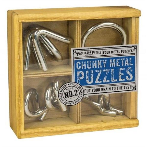 Puzzle Academy - Chunky Metal Puzzles