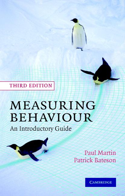 Measuring Behaviour - Paul Martin