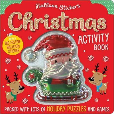 Coperta cărții 'Christmas Balloon Sticker Activity Book -'