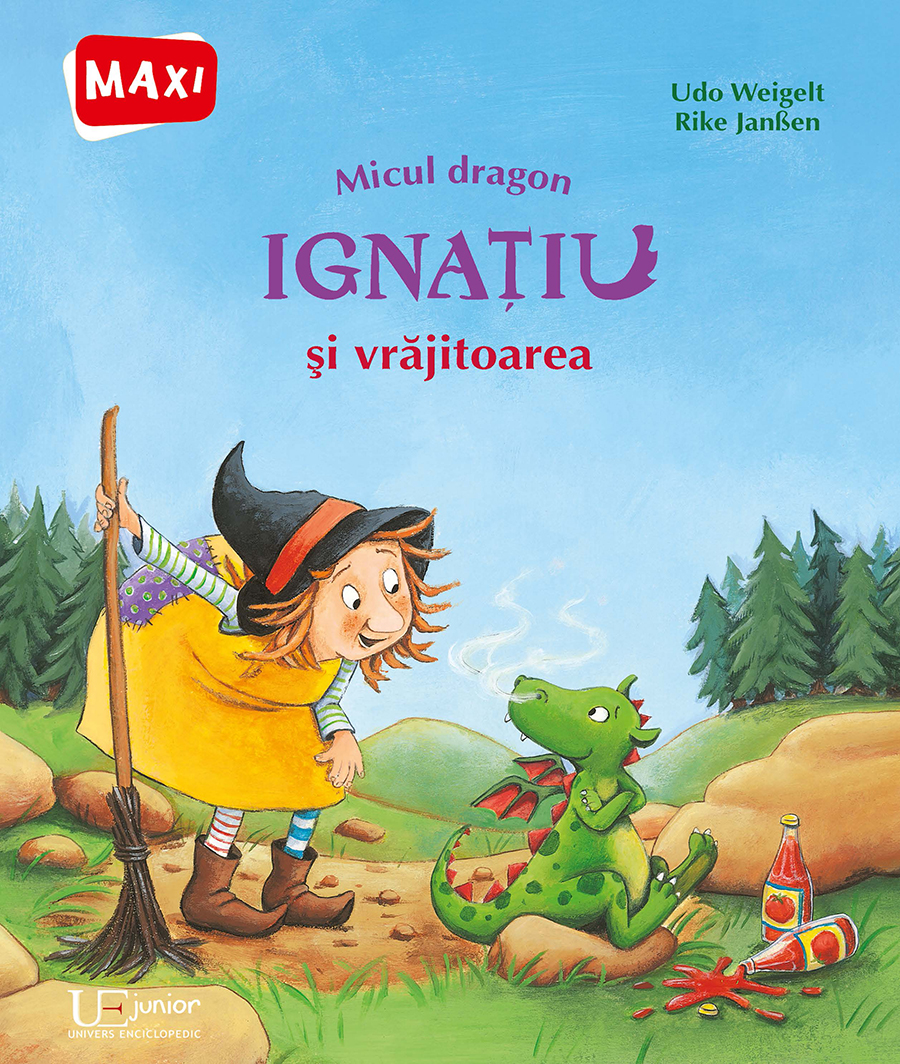 Micul dragon Ignatiu si vrajitoarea - Udo Weigelt, Rike Janssen