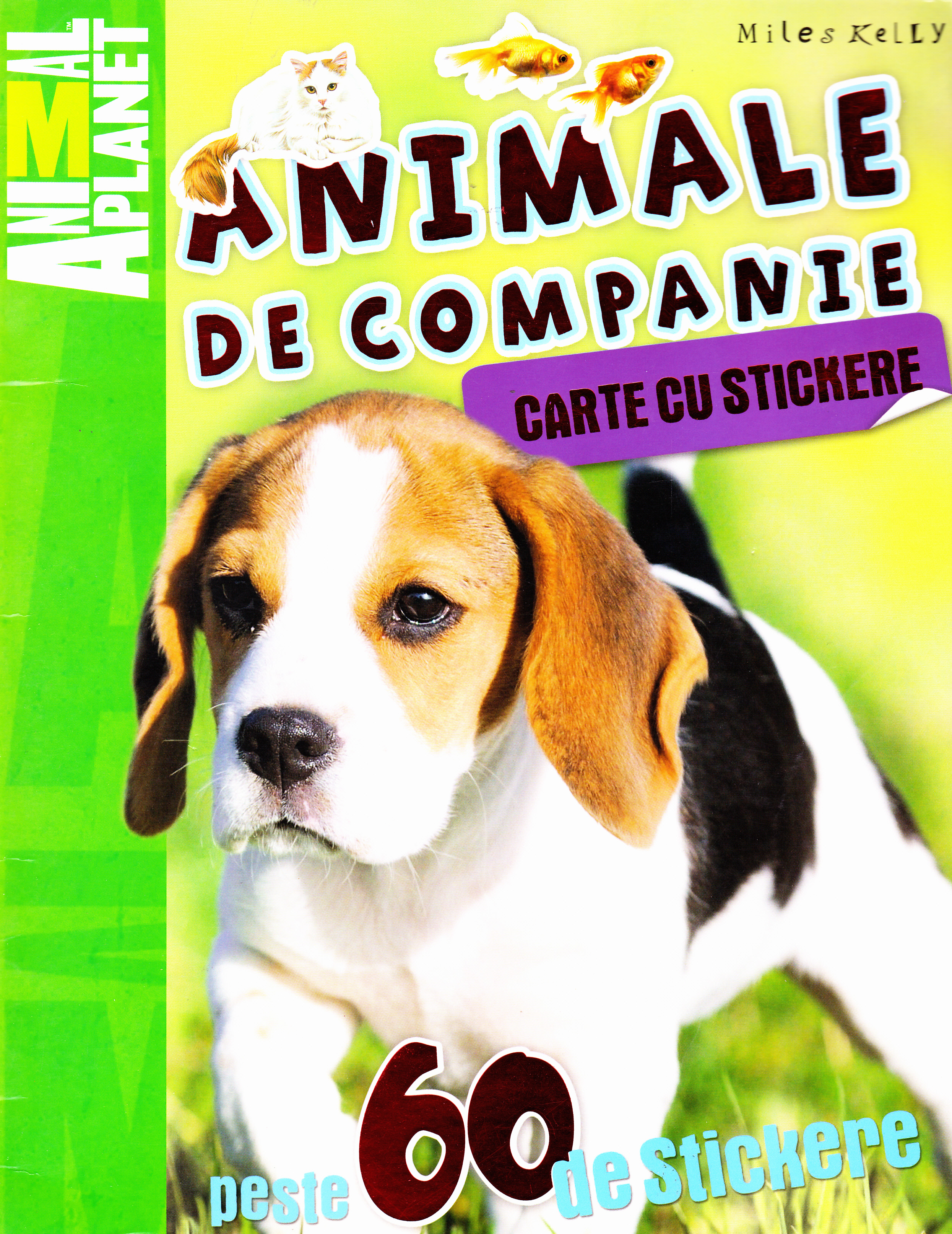 Animal Planet, Animale de companie. Carte cu stickere