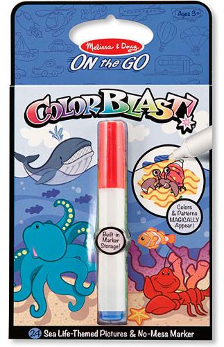 Colorblast! Caiet de activitati cu Viata marina