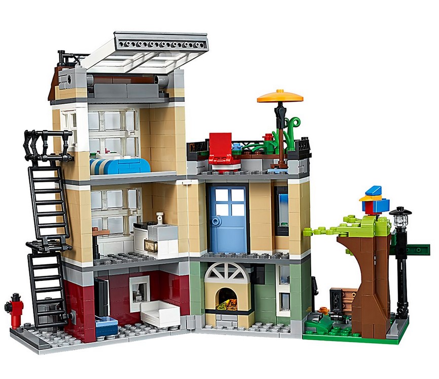 Lego Creator Casa de pe strada Parcului 8-12 ani 