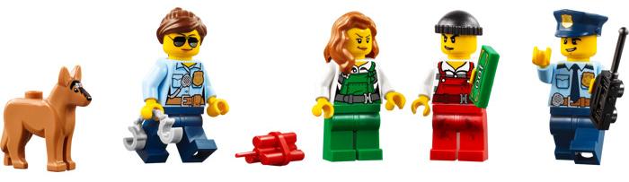 Lego City Set pentru incepatori - Politia 5-12 ani