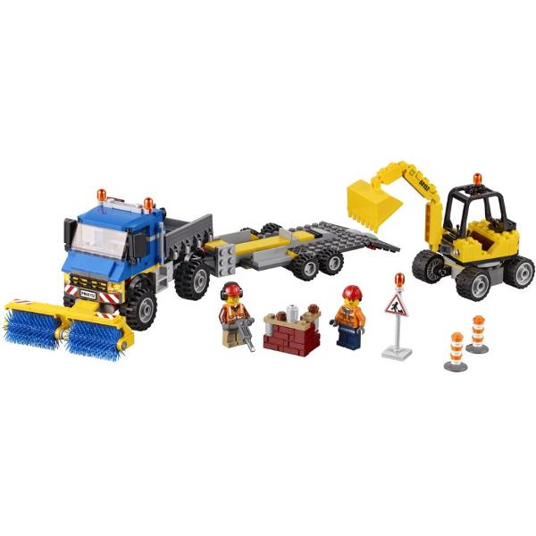 Lego City Maturatoare mecanica si excavator 5-12 Ani (60152)