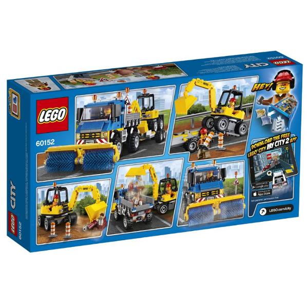 Lego City Maturatoare mecanica si excavator 5-12 Ani (60152)