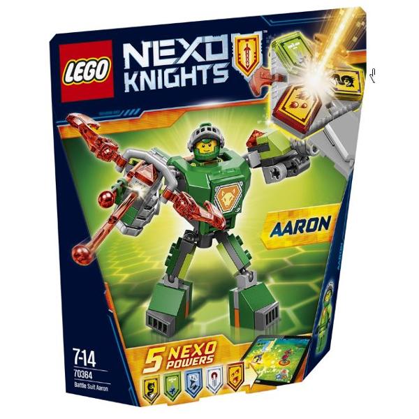 Lego Nexo Knights. Costum de lupta - Aaron