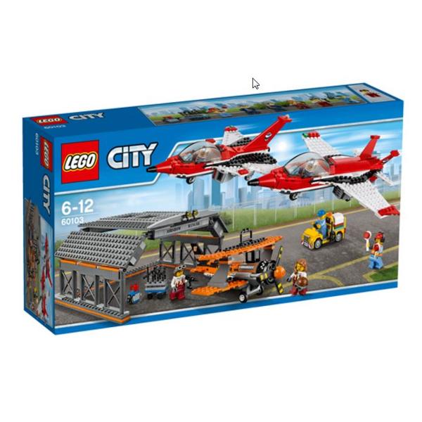 Lego City Parada de aviatie pe aeroport 8-14 ani (60103)