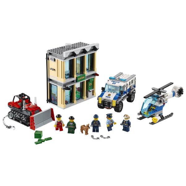 Lego City Spargere cu buldozerul 6-12 ani (60140)