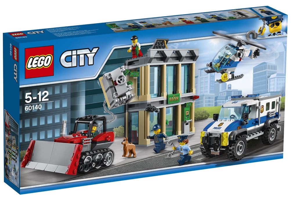 Lego City Spargere cu buldozerul 6-12 ani (60140)
