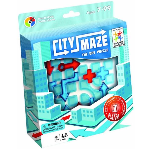 City Maze, The GPS puzzle. Labirintul citadin