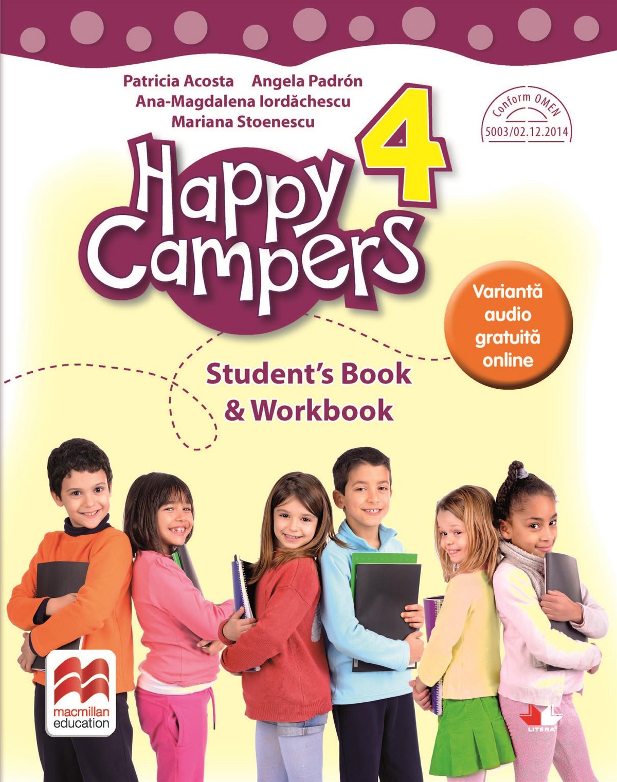 Happy Campers. Student's Book and Workbook - Clasa 4 - Patricia Acosta