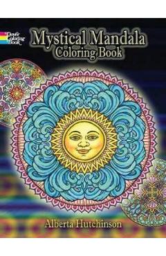 Poza produsului Mystical Mandala Coloring Book - Alberta Hutchinson