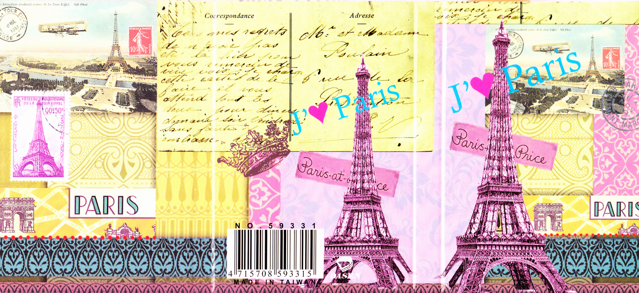 Set stickere - Paris