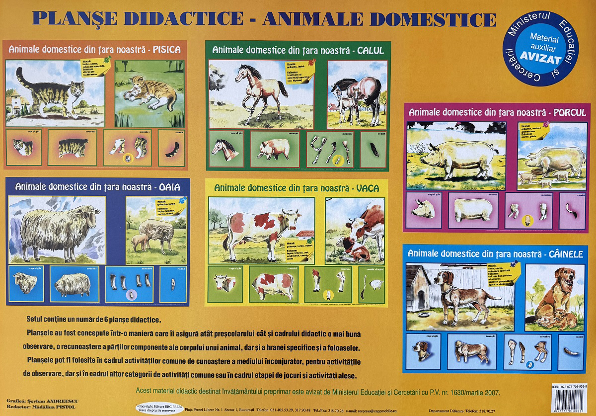 Planse: Animale domestice
