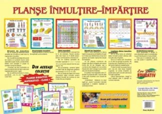 Planse: Inmultirea si impartirea