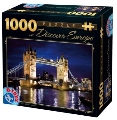 Puzzle 1000 Discover Europe: Tower Bridge. London