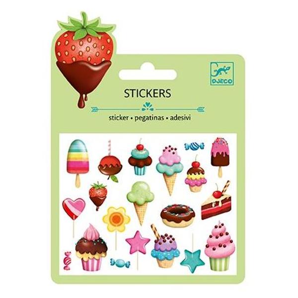 Stickers. Abtibilduri mici decorative, Dulciuri