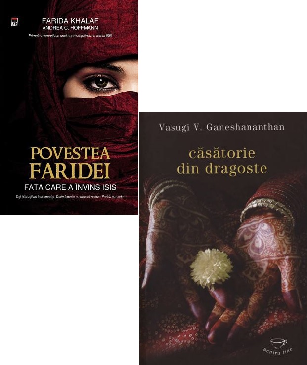 Pachet: Povestea Faridei (Farida Khalaf) + Casatorie din dragoste (Vasugi V. Ganeshananthan)