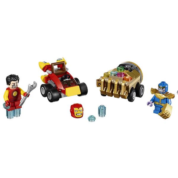 Lego Mighty Micros: Iron Man contra Thanos 5-12 ani (76072)