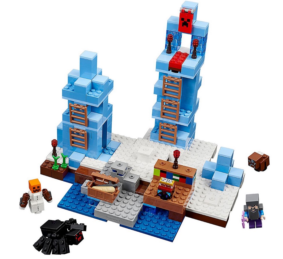 Lego Minecraft Crampoanele de gheata 8 ani+ (21131)
