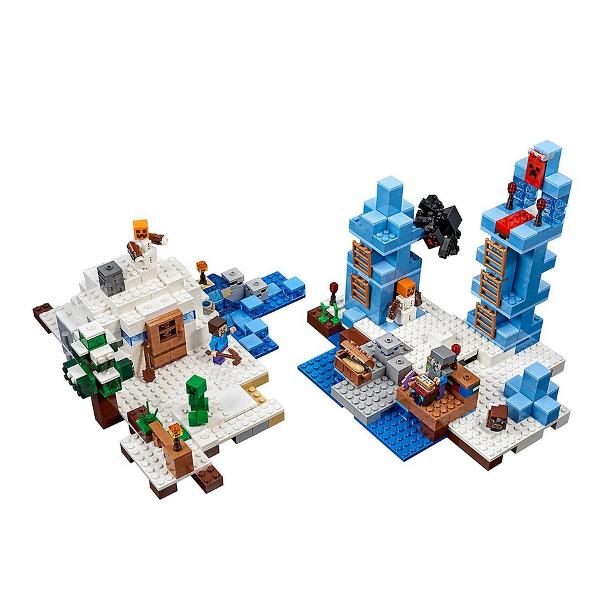 Lego Minecraft Crampoanele de gheata 8 ani+ (21131)