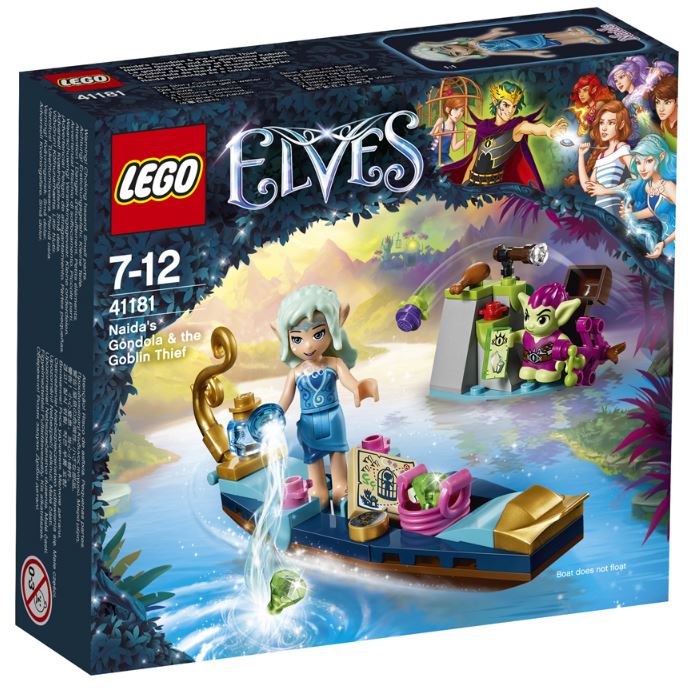 Lego Elves Gondola Naidei si hotul spiridus 7-12 ani (41181)