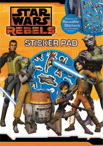 Star Wars Rebels, Sticker pad. Set abtibilduri, Razboiul Stelelor