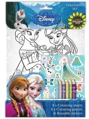 Disney, Colouring set. Set de colorat, Frozen Fever