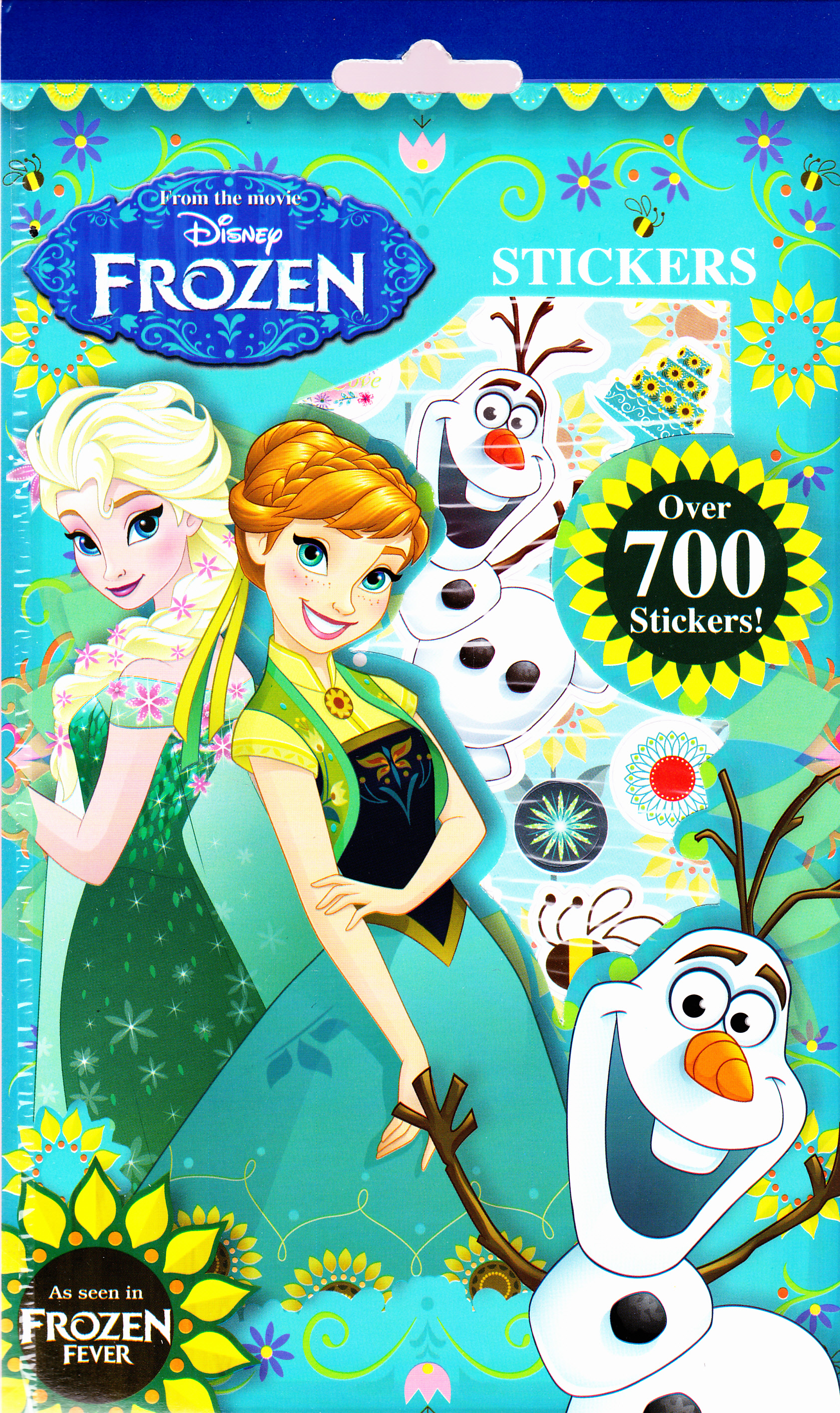 700 Stickers, Frozen Fever. Set stickere, Agitatie in Regatul de Gheata