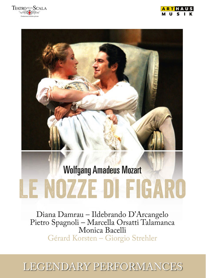 DVD Mozart - Le nozze di Figaro - Diana Damrau, Ildebrando D Arcangelo - Teatro Alla Scala