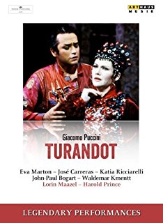 DVD Puccini - Turandot - Eva Marton, Jose Carreras - Lorin Maazel - Wiener Staatsoper