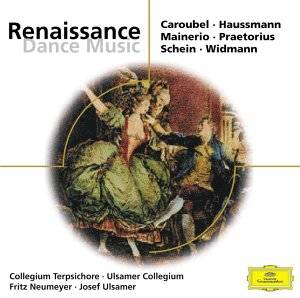 CD Renaissance Dance Music: Caroubel, Haussman, Mainerio, Praetorius, Schein, Widmann