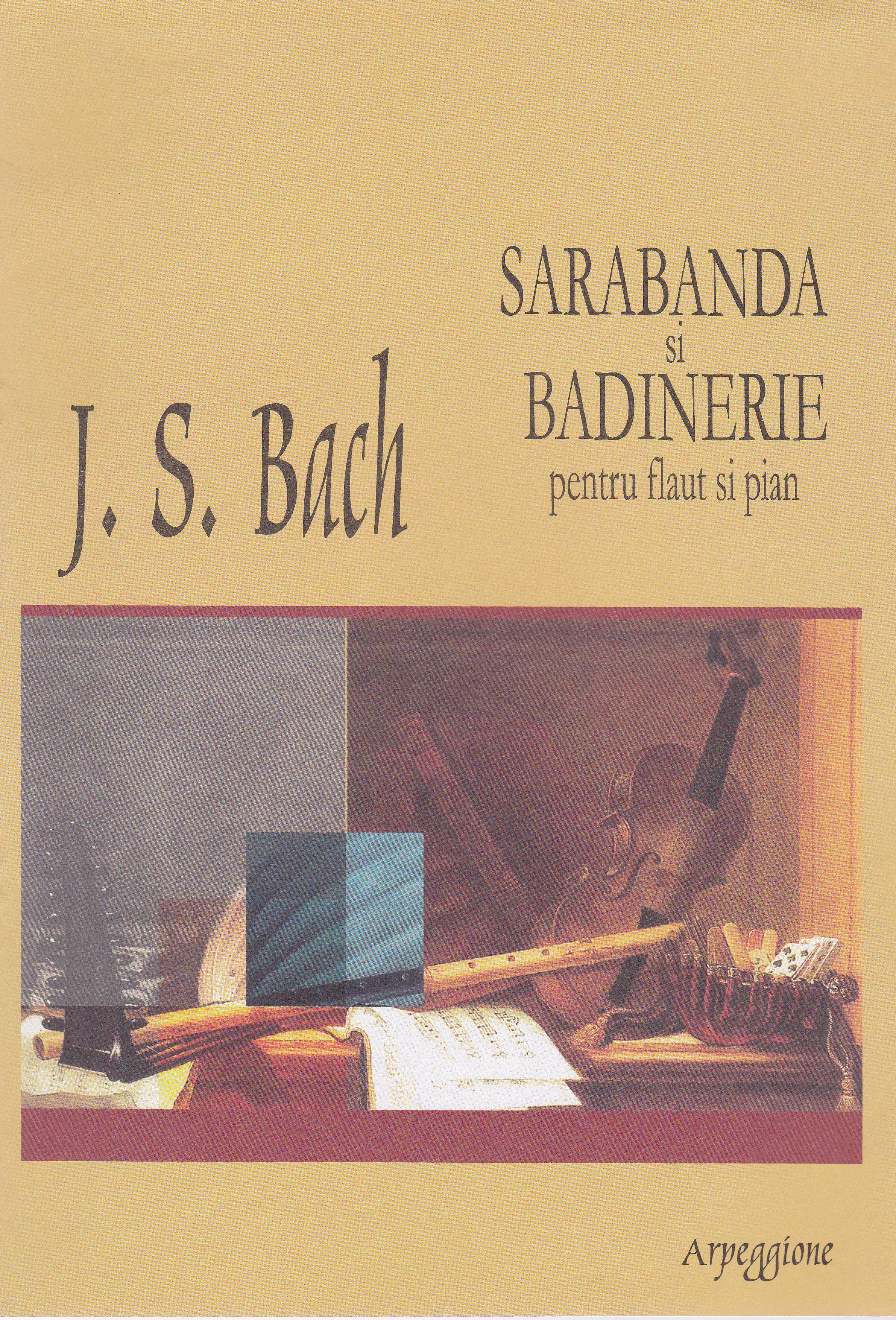 Sarabanda si batinerie pentru flaut si pian - J.S. Bach