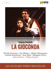 DVD Ponchielli - La Gioconda - Placido Domingo, Eva Marton - Adam Fischer - Wiener Staatsoper