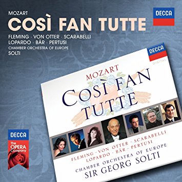 3CD Mozart - Cosi Fan Tute - Fleming, Von Otter - Georg Solti